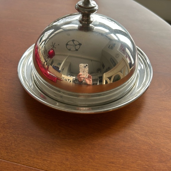 Pewter 1180 WEB butter dish vintage - Picture 5 of 5